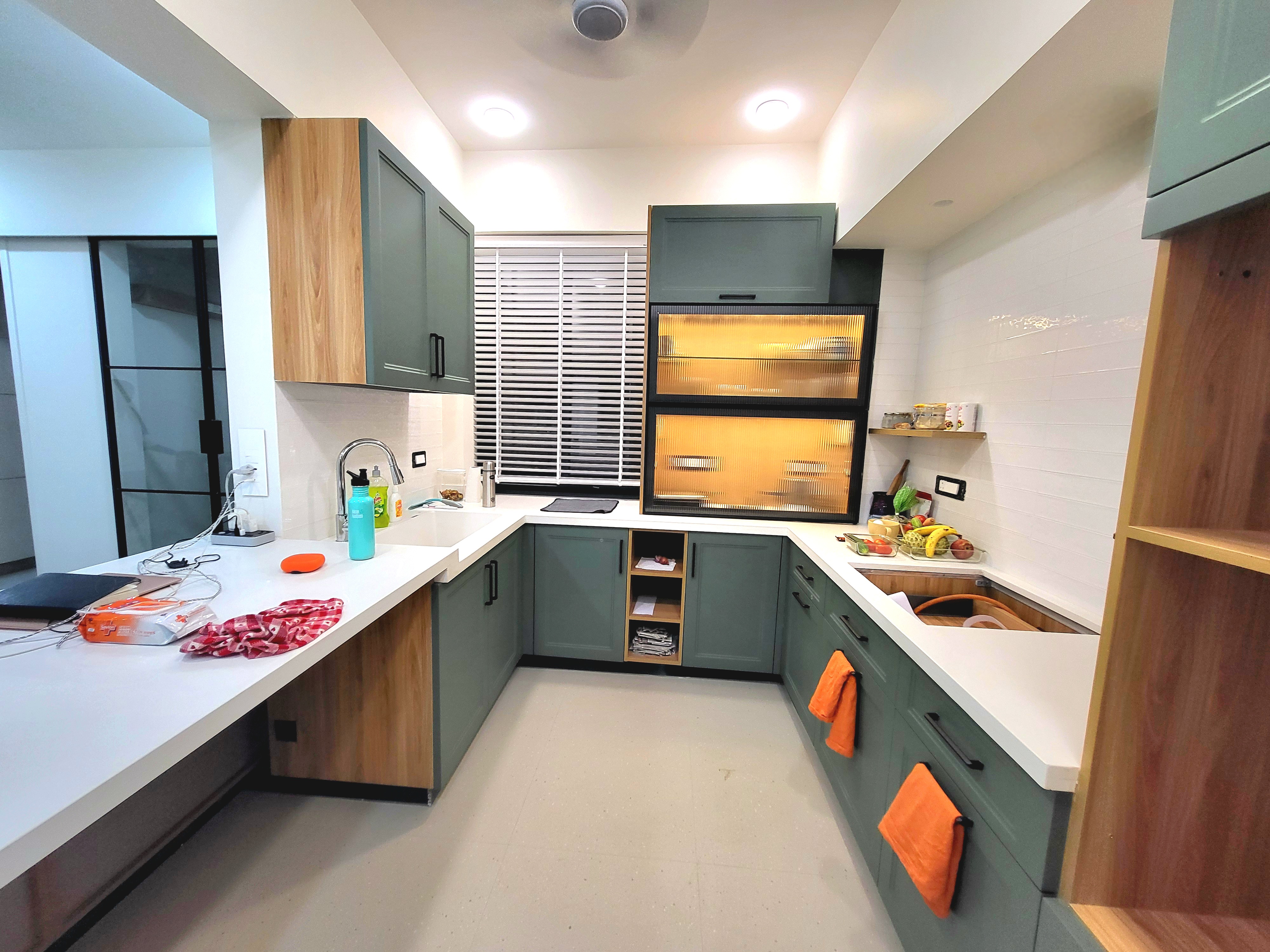 Urban Serenity Apartment's Kitchen